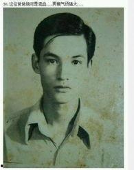 老照片美男,老照片中的翩翩美少年